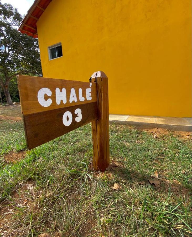 Chale Canto Da Mata Pirenópolis Exteriör bild