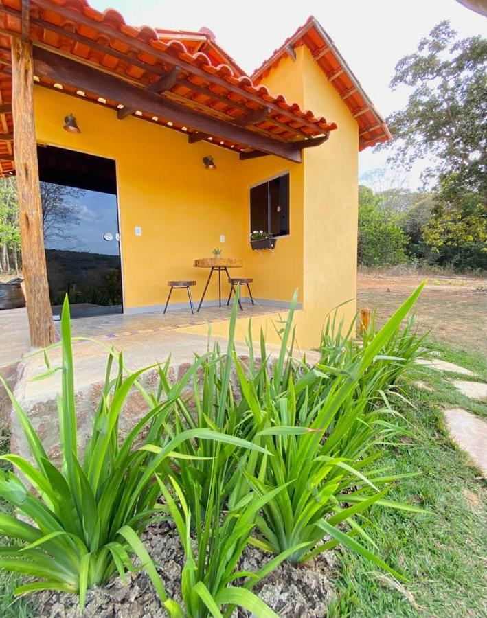 Chale Canto Da Mata Pirenópolis Exteriör bild