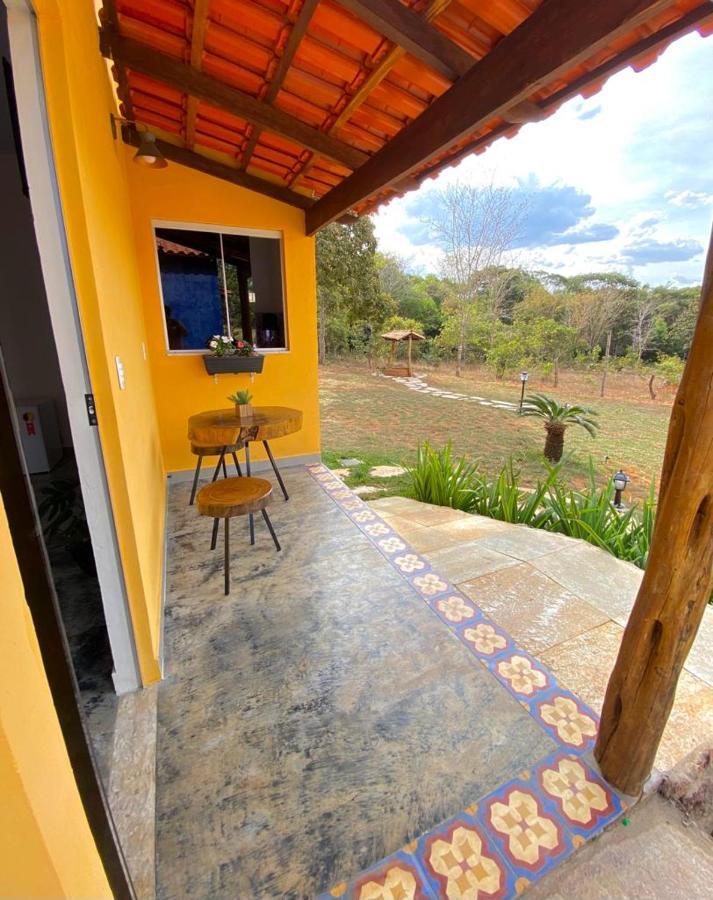 Chale Canto Da Mata Pirenópolis Exteriör bild