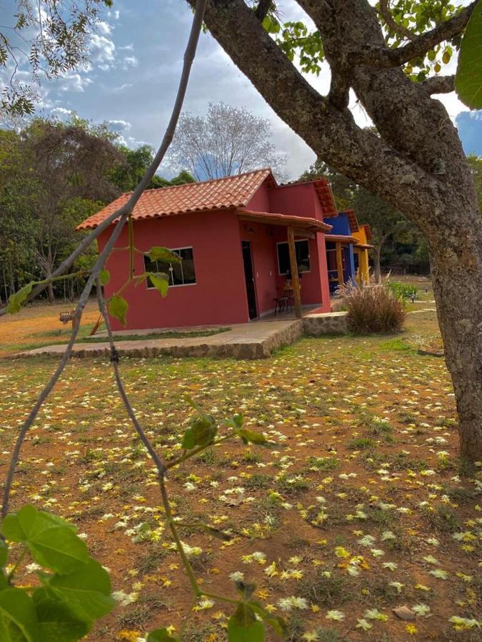 Chale Canto Da Mata Pirenópolis Exteriör bild