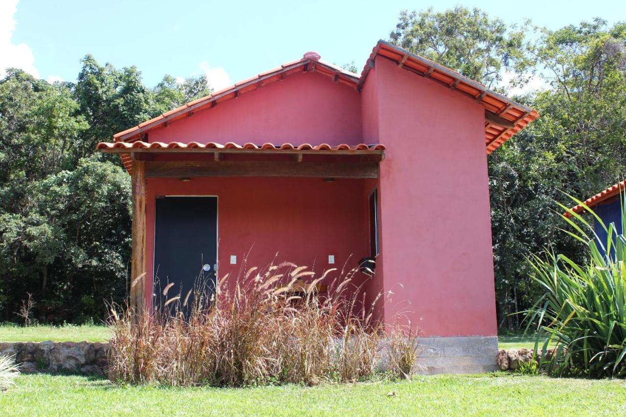 Chale Canto Da Mata Pirenópolis Exteriör bild